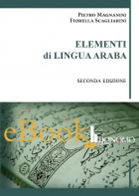 ELEMENTI DI LINGUA ARABA 2? ed. e-book